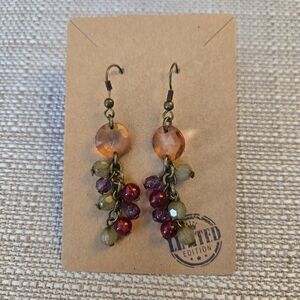 Elegant Multicolor Dangle Earrings